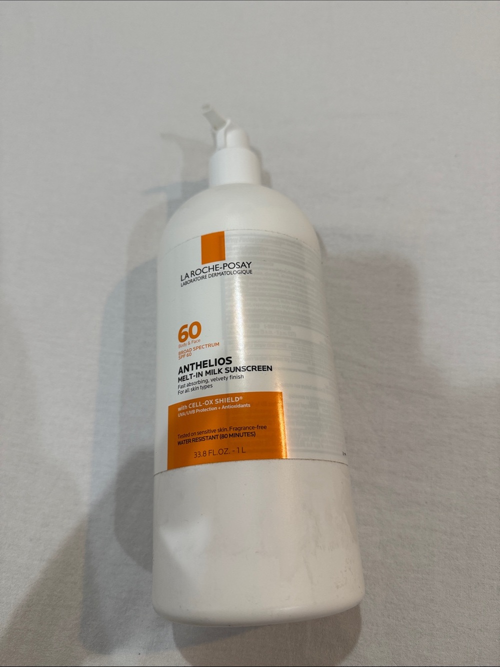 Anthelios Melt-In Milk SPF 60 Sunscreen - White